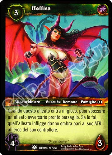 Hellisa comune (IT) -NEAR MINT-