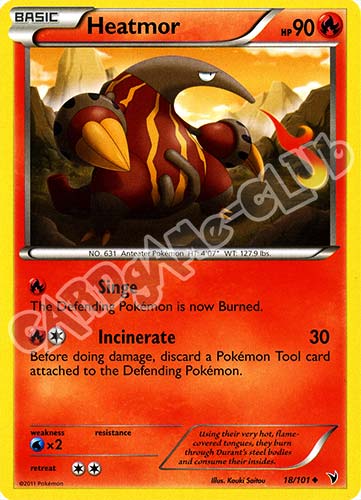 018 / 101 Heatmor non comune (EN) -NEAR MINT-