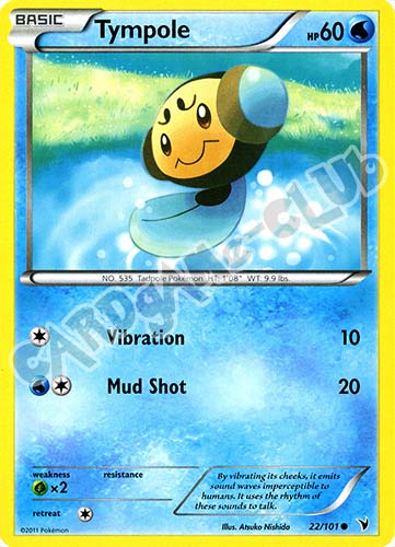 022 / 101 Tympole comune (EN) -NEAR MINT-