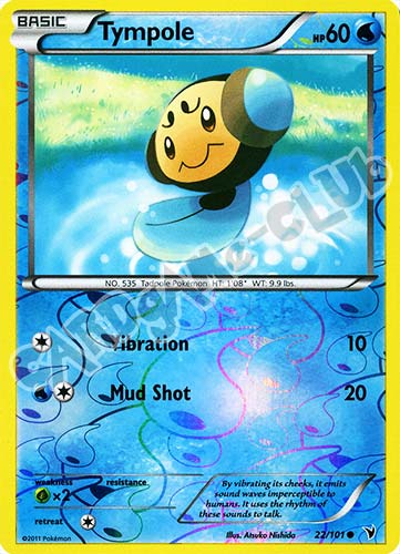 022 / 101 Tympole comune foil reverse (EN) -NEAR MINT-