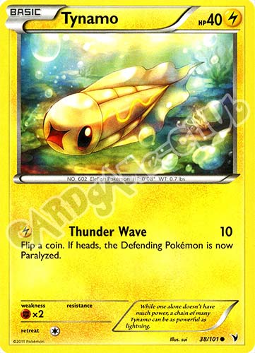 038 / 101 Tynamo comune (EN) -NEAR MINT-