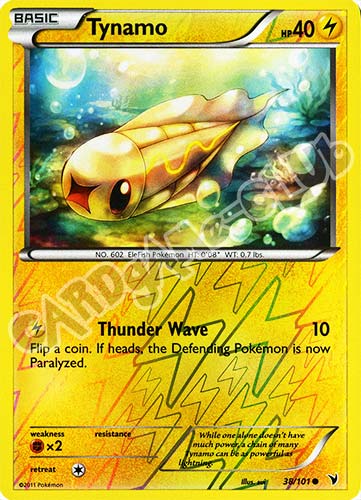 038 / 101 Tynamo comune foil reverse (EN) -NEAR MINT-