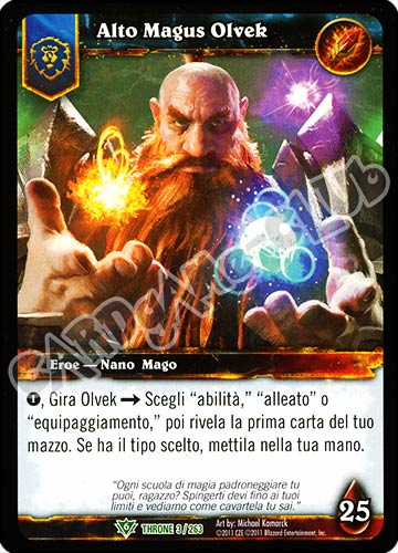 Alto Magus Olvek non comune (IT) -NEAR MINT-