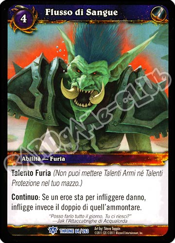 Flusso di Sangue rara (IT) -NEAR MINT-