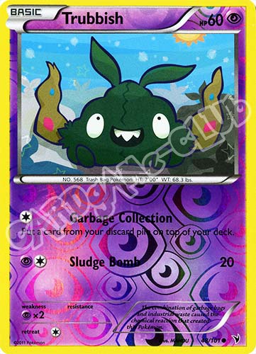 048 / 101 Trubbish comune foil reverse (EN) -NEAR MINT-
