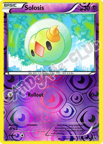 050 / 101 Solosis comune foil reverse (EN) -NEAR MINT-