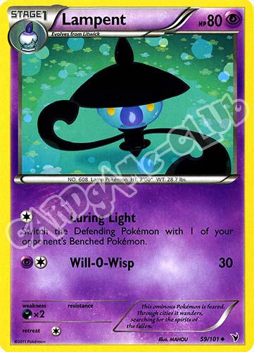 059 / 101 Lampent non comune (EN) -NEAR MINT-