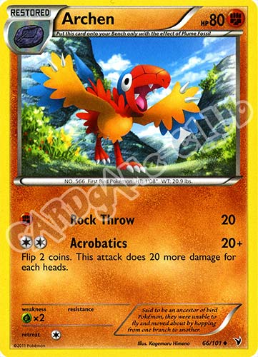 066 / 101 Archen non comune (EN) -NEAR MINT-