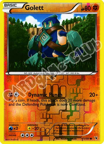 071 / 101 Golett comune foil reverse (EN) -NEAR MINT-