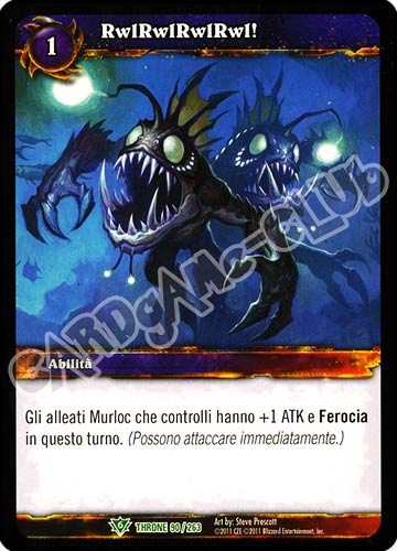 RwlRwlRwlRwl! non comune (IT) -NEAR MINT-