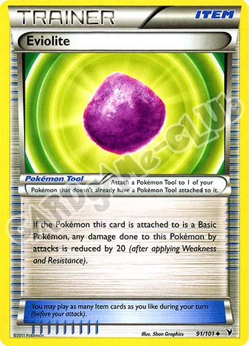 091 / 101 Eviolite non comune (EN) -NEAR MINT-