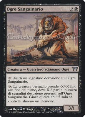 104 /306 Ogre Sanguinario non comune (IT) -NEAR MINT-