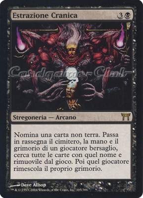 105 / 306 Estrazione Cranica rara (IT) -NEAR MINT-