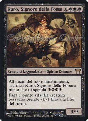 123 / 306 Kuro, Signore della Fossa rara (IT) -NEAR MINT-