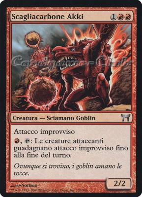 152 /306 Scagliacaerbone Akki non comune (IT) -NEAR MINT-