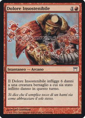 162 /306 Dolore Insostenibile comune (IT) -NEAR MINT-