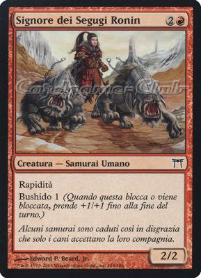 184 /306 Signore dei Segugi Ronin comune (IT) -NEAR MINT-