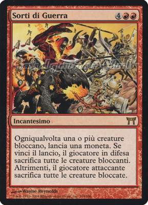194 /306 Sorti di Guerra rara (IT) -NEAR MINT-