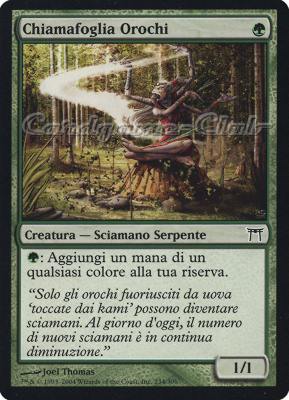 234/306 Chiamafoglia Orochi comune (IT) -NEAR MINT-