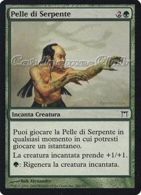 240 /306 Pelle di Serpente comune (IT) -NEAR MINT-