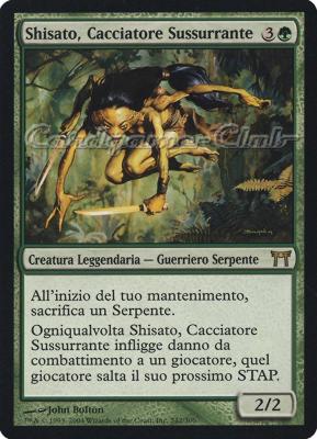 242 / 306 Shisato, Cacciatore Sussurrante rara (IT) -NEAR MINT-