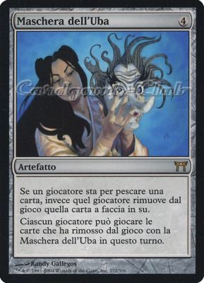 272 /306 Maschera dell'Uba rara (IT) -NEAR MINT-