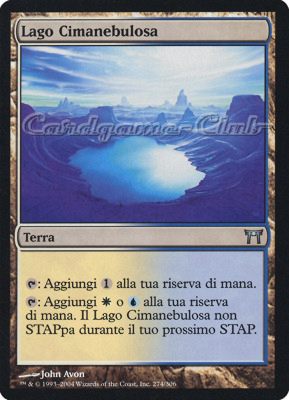 274 /306 Lago Cimanebulosa non comune (IT) -NEAR MINT-