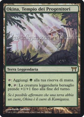 280 /306 Okina, Tempio dei Progenitori rara (IT) -NEAR MINT-