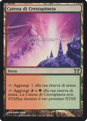 281 /306 Catena di Crestapineta non comune (IT) -NEAR MINT-