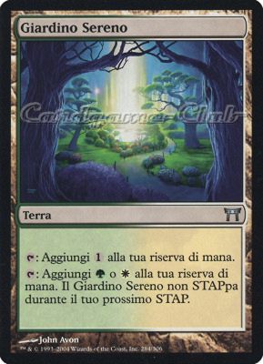 284 /306 Giardino Sereno non comune (IT) -NEAR MINT-