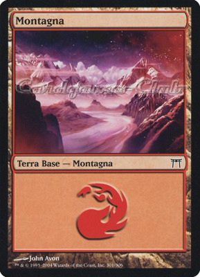 301 /306 Montagna comune (IT) -NEAR MINT-