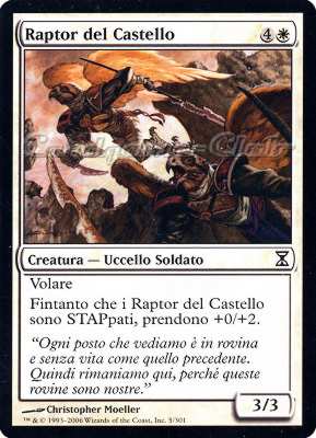005 / 301 Raptor del Castello comune (IT) -NEAR MINT-