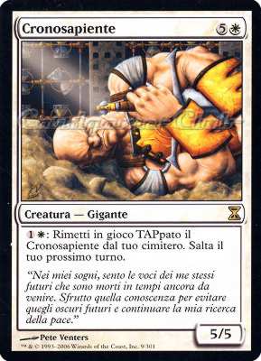 009 / 301 Cronosapiente rara (IT) -NEAR MINT-