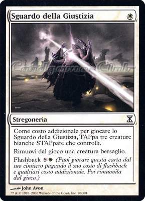 020 / 301 Sguardo della Giustizia comune (IT) -NEAR MINT-