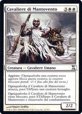 022 / 301 Cavaliere di Mantovento non comune (IT) -NEAR MINT-