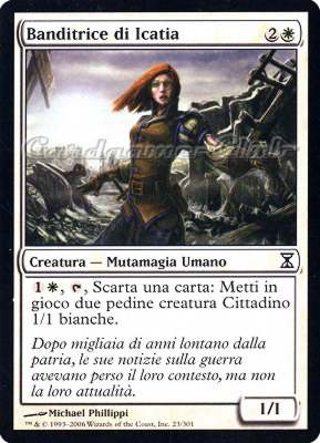 023 / 301 Banditrice di Icatia comune (IT) -NEAR MINT-