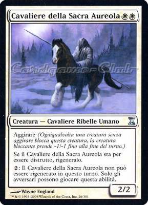 026 / 301 Cavaliere della Sacra Aureola non comune (IT) -NEAR MINT-