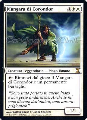 028 / 301 Mangara di Corondor rara (IT) -NEAR MINT-