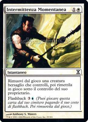 029 / 301 Intermittenza Momentanea comune (IT) -NEAR MINT-