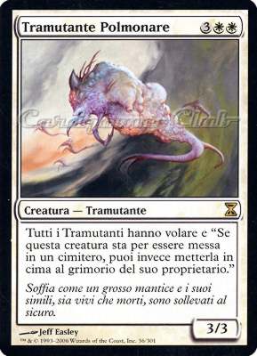 036 / 301 Tramutante Polmonare rara (IT) -NEAR MINT-