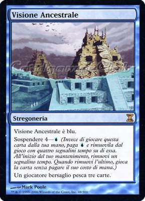 048 / 301 Visione Ancestrale rara (IT) -NEAR MINT-