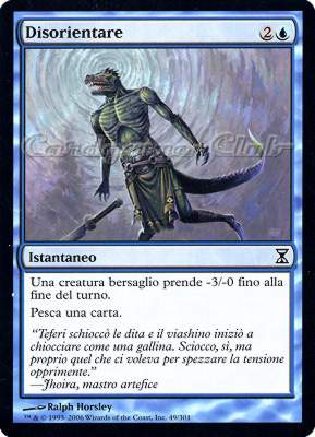 049 / 301 Disorientare comune (IT) -NEAR MINT-