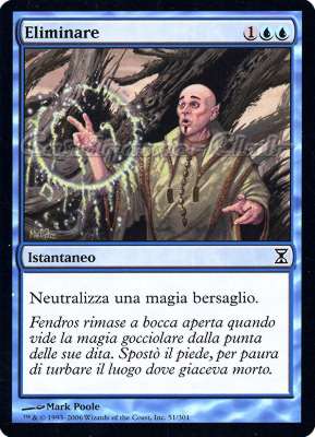 051 / 301 Eliminare comune (IT) -NEAR MINT-