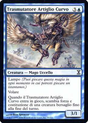 055 / 301 Trasmutatore Artiglio Curvo comune (IT) -NEAR MINT-