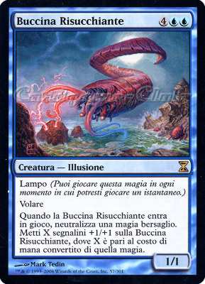 057 / 301 Buccina Risucchiante rara (IT) -NEAR MINT-