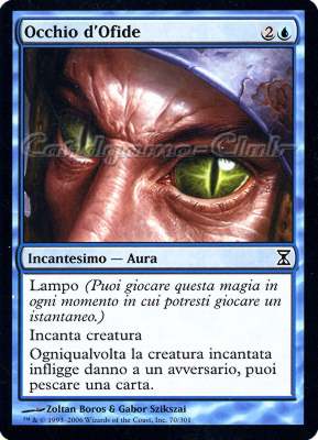 070 / 301 Occhio d' Ofide comune (IT) -NEAR MINT-