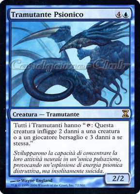 072 / 301 Tramutante Psionico rara (IT) -NEAR MINT-