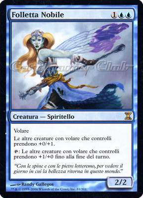 081 / 301 Folletta Nobile rara (IT)  -GOOD-