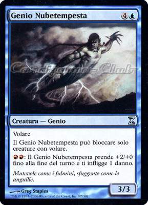 082 / 301 Genio Nubetempesta non comune (IT) -NEAR MINT-