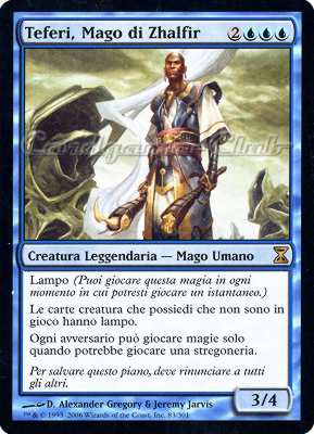 083 / 301 Teferi, Mago di Zhalfir rara (IT) -NEAR MINT-